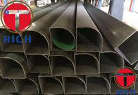 Galvanized Slap - Up Flat Tube / Oval Shaped Steel Culvert Pipe 0.5-12 Mm Thickness