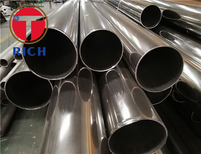 Corrosion Resistance Precision Stainless Steel Tubing Welded Max 12000mm Length
