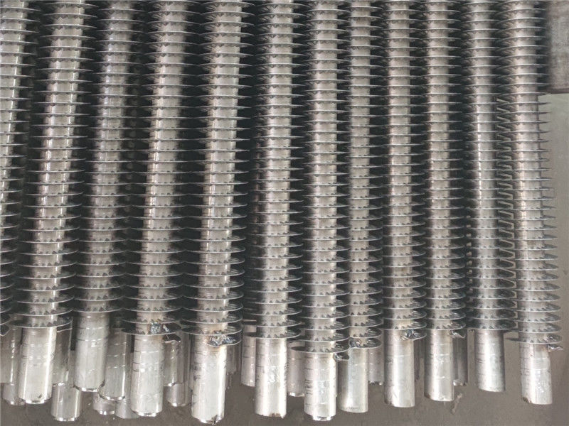 0.3mm Thickness Aluminium Finned Tubes For High Temperature Heat Conduction Oil
