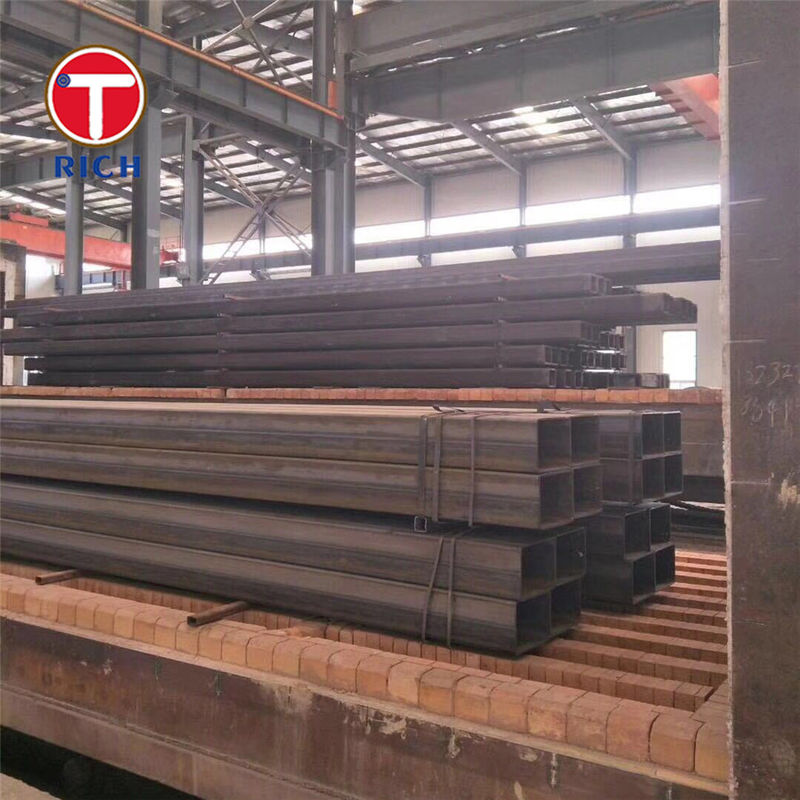 ASTM A500 グレード A 鋼管 溶接 溶接 黒方形空洞パイプ 建設用