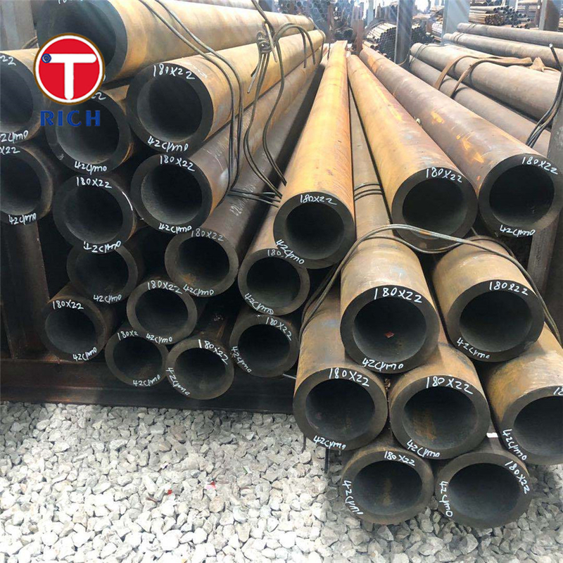 ASTM A523 Gr A 高圧パイプ型ケーブル回路のための炭素シームレス鋼管