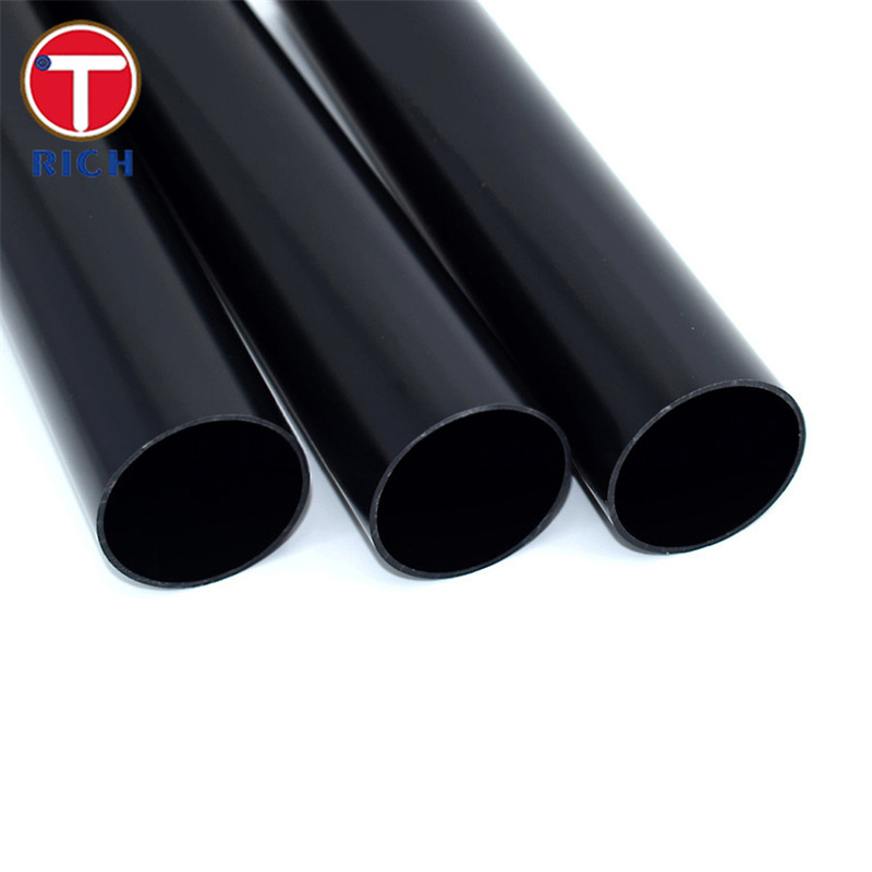 ASTM A1024 グレード50 鉄管 圧力流体輸送用 黒の平面端のシームレス鋼管
