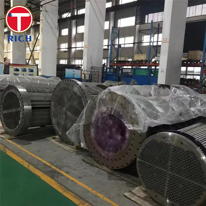 ASTM A688 304 溶接型オーステニティックステンレス鋼管 給水器熱交換器用