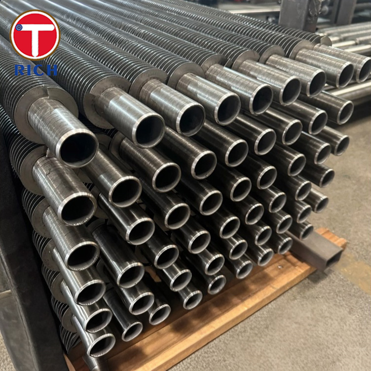 G Type Finned Tubes Embedded Fin Tube Stainless Steel Pipe with 1mm-40mm Thickness 6-630mm Outer Diameter 6-12m Length