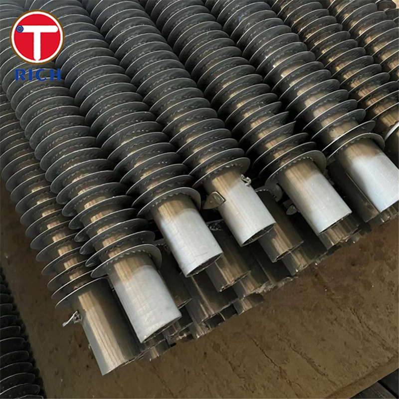 Continuously Welded Helical Finned Tube with 30-325 mm Outer Diameter and 6M or Custom Length for Boiler Economizers