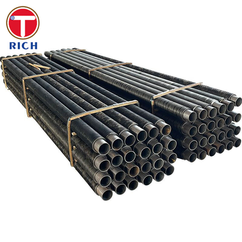 耐食性熱交換器用アルミニウムL型フットテンション巻L型フィンチューブ