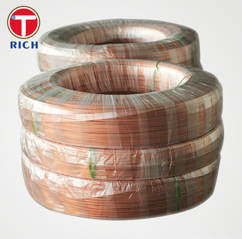 自動車用途向け銅めっき二重壁低炭素鋼管（バンディ管）