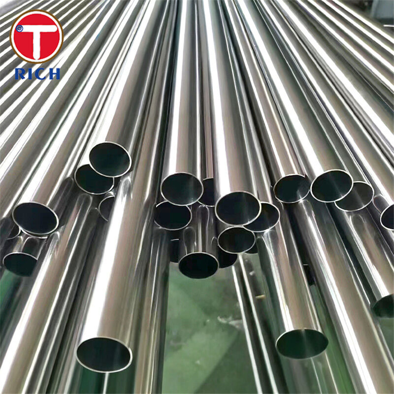 ISO 2037 食品産業用衛生的な内部表面と耐腐蝕性のあるステンレス鋼管