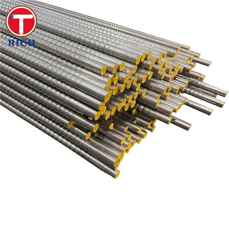 ステンレス鋼のゴールド管 熱交換器のグレードと耐腐蝕性のあるガスサービス用硬波管