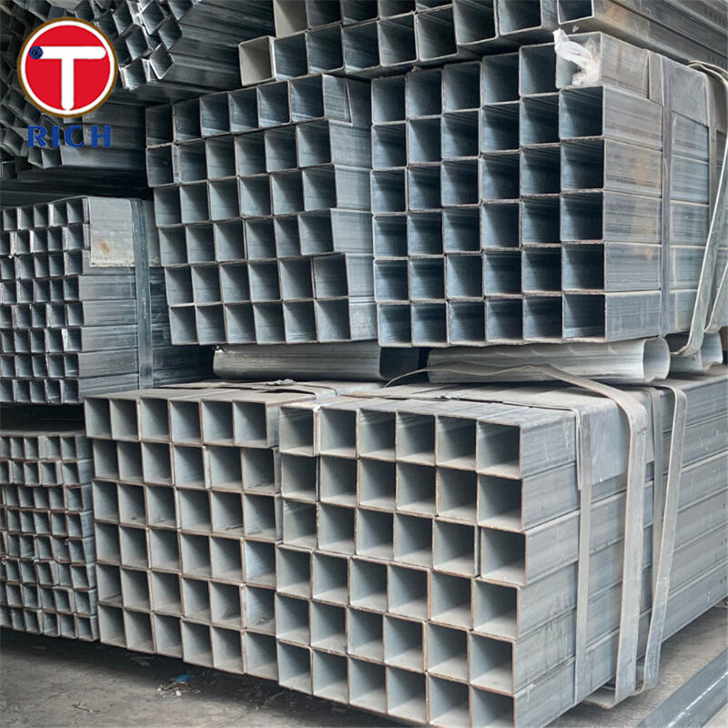 Q235 建築用用用炭鉄構造材の溶接式四角管,冷引式および熱巻き式