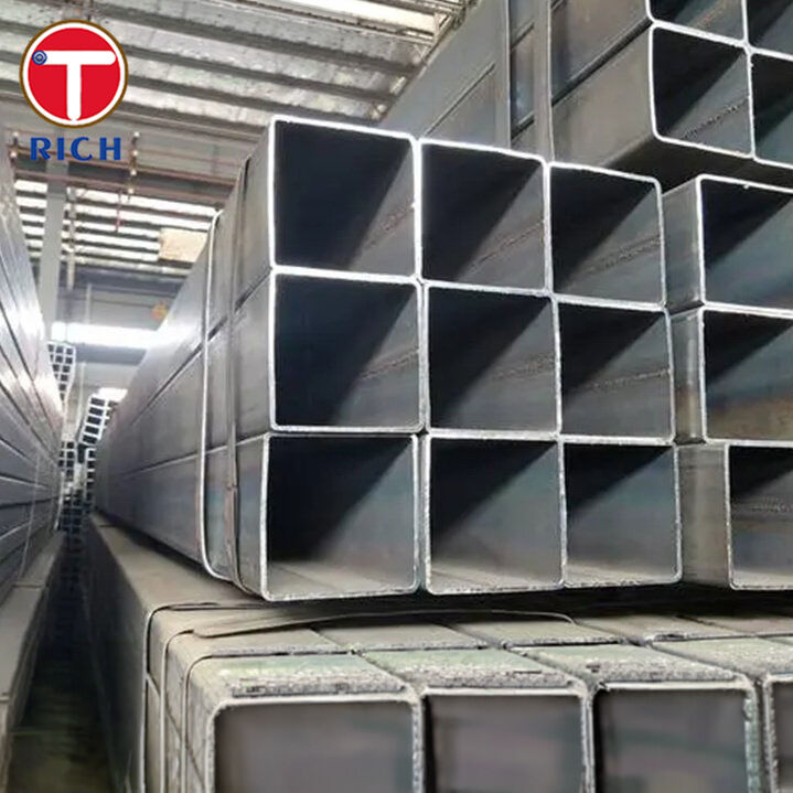 ASTM A500 グレード C 冷たく溶接された炭素鋼構造型四角管 50 ksi 耐力