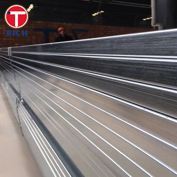 ASTM A500 グレード C 冷たく溶接された炭素鋼構造型四角管 50 ksi 耐力