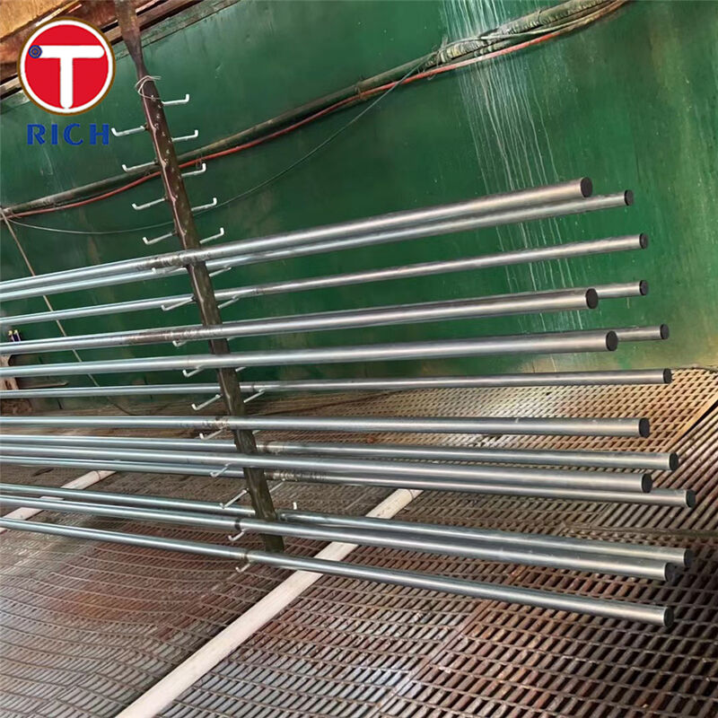 機械用途向け E355+N 炭素鋼シームレス中空バー 冷間引抜精密チューブ