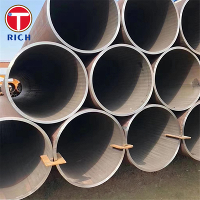 良い価格 EN 10217-6 P265NL 圧迫用 溶合金のない鋼管 溶接式 浸水式 弧形 溶接式 オンライン