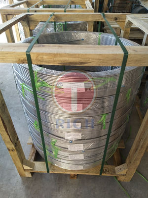 良い価格 ASTM A269 APIRP5 C7極度の複式アパートの2205 2507はステンレス鋼の管を巻いた オンライン