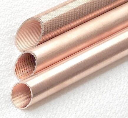良い価格 C12200内部の溝がある銅の5.0mmの熱交換器の管 オンライン
