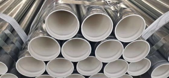 良い価格 電流を通されたガス抵抗力があるプラスチック上塗を施してあるQ235鋼管 オンライン
