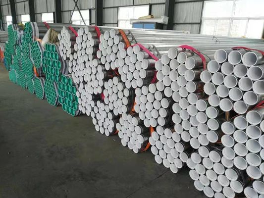 良い価格 高い伸展性の大きい口径のプラスチック上塗を施してあるQ235鋼管 オンライン